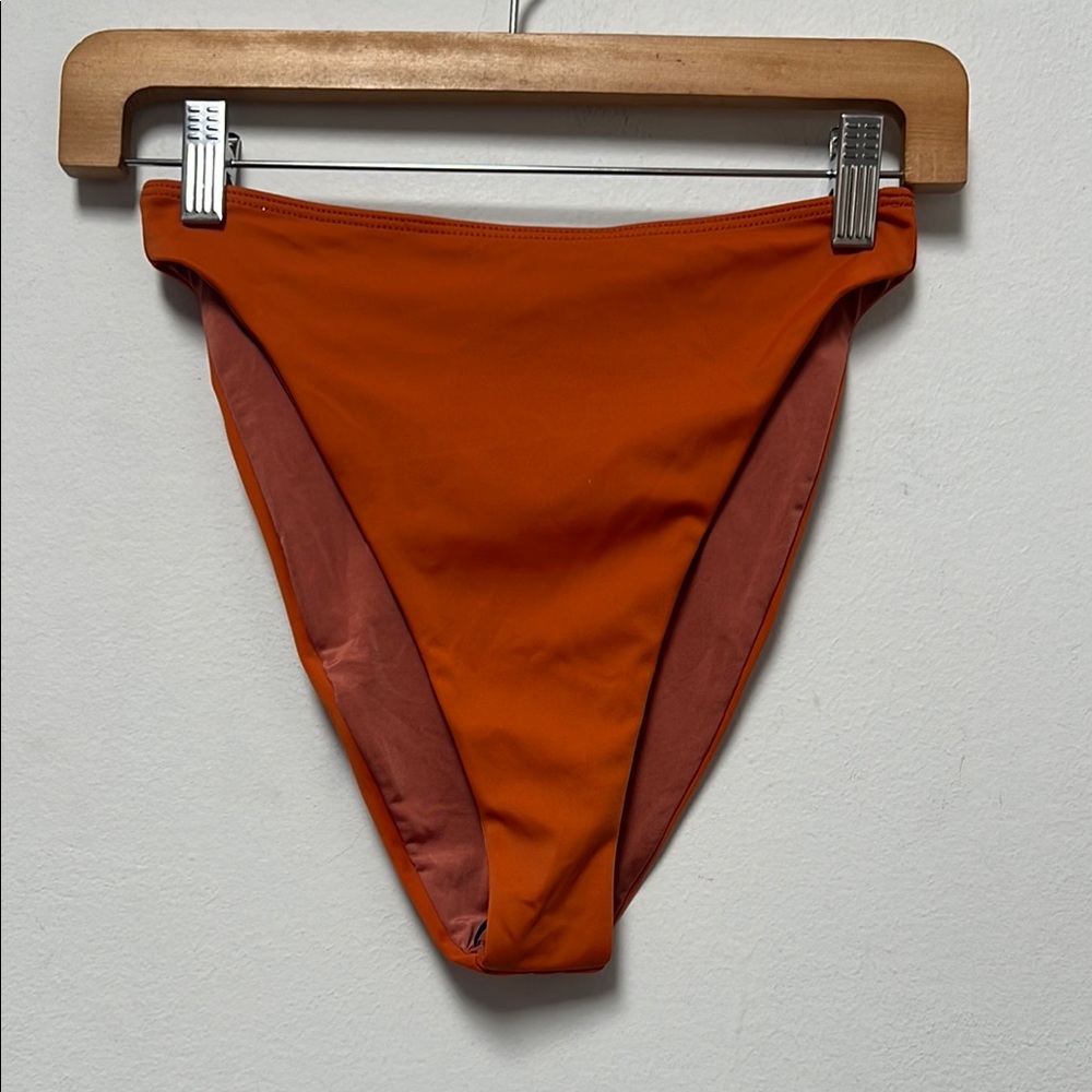 Beach Riot Coral Bikini hi leg Bottom size Small